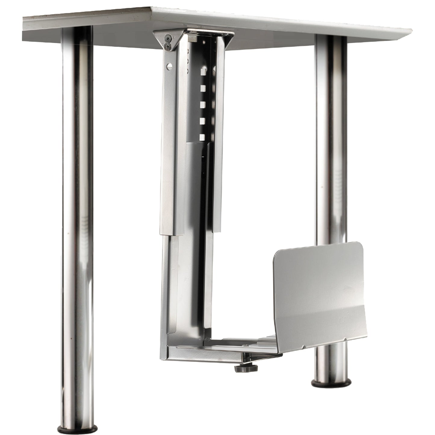 ROLINE PC-Halter 13,4-23,4 x 39-54 x 24 cm (B x H x T) 30kg Stahl silber
