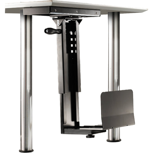 ROLINE PC-Halter 13,4-23,4 x 39-54 x 24 cm (B x H x T) 30kg Stahl silber