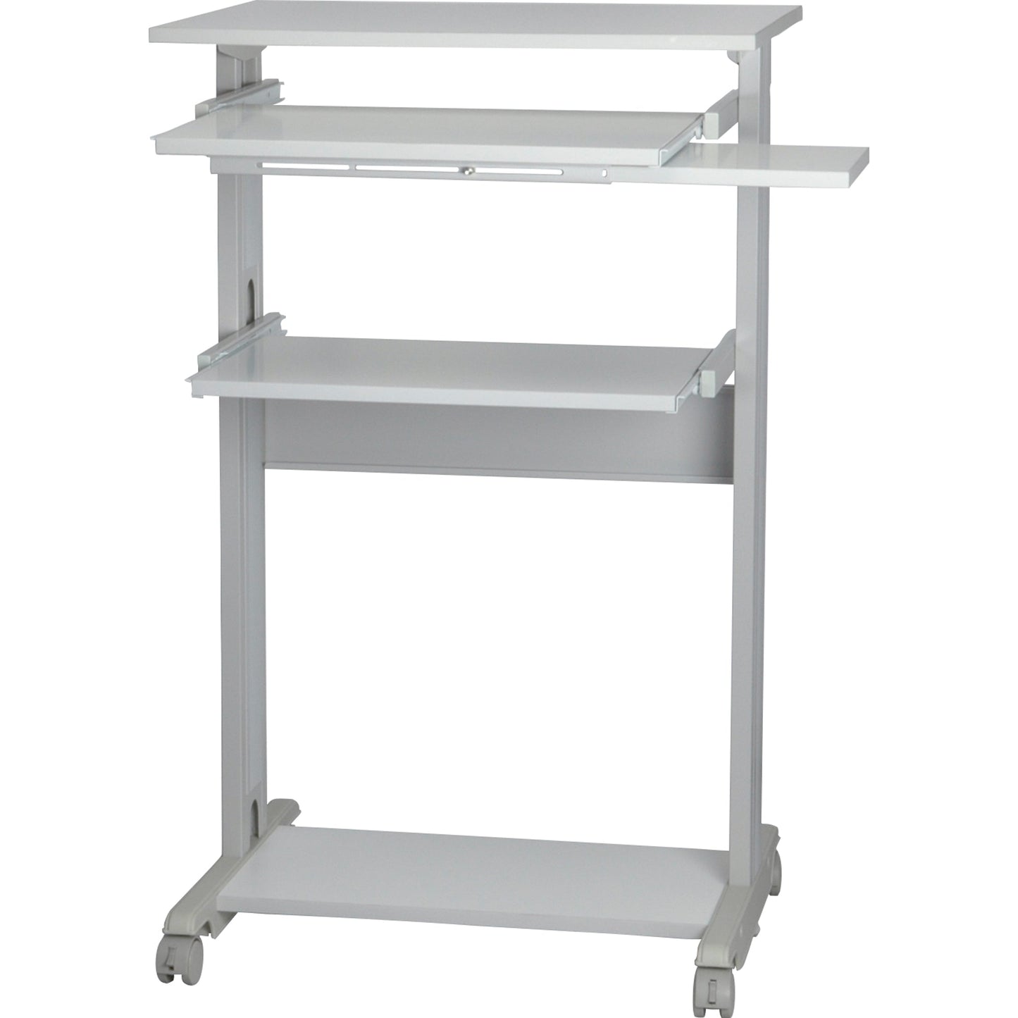 ROLINE PC-Arbeitsplatz 680 x 1.100 x 540 mm (B x H x T) nicht abschließbar Metall/Kunststoff