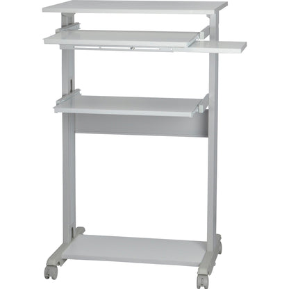 ROLINE PC-Arbeitsplatz 680 x 1.100 x 540 mm (B x H x T) nicht abschließbar Metall/Kunststoff