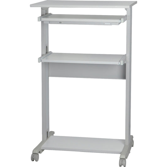 ROLINE PC-Arbeitsplatz 680 x 1.100 x 540 mm (B x H x T) nicht abschließbar Metall/Kunststoff