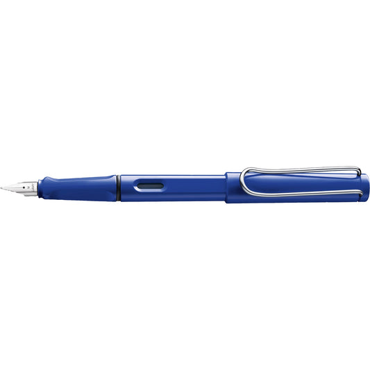 Lamy Füllfederhalter safari M (Medium) blau