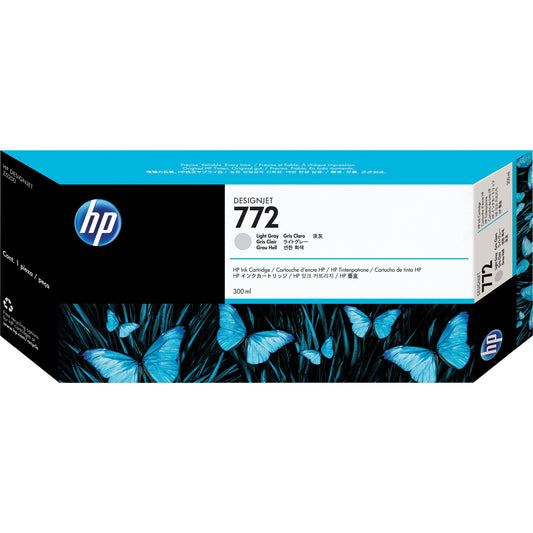 HP Tintenpatrone Originalzubehör 772 hellgrau 300ml