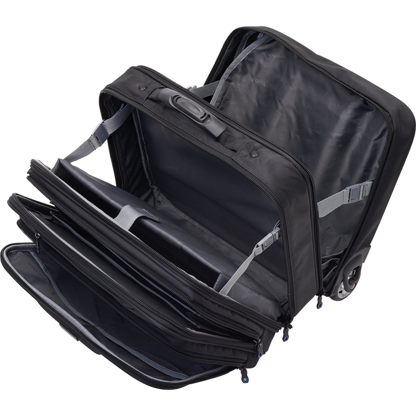 LIGHTPAK® Notebooktrolley Business BRAVO 2 42 x 38 x 29 cm ( B x H x T) Nylon schwarz