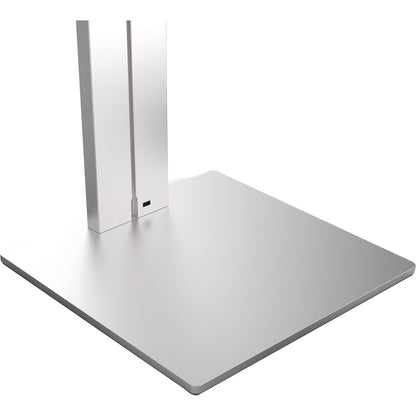 DURABLE Tabletständer FLOOR 27 x 121,5 x 27 cm (B x H x T) Stahl/Aluminium/ABS Kunststoff silber metallic