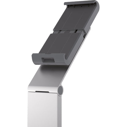 DURABLE Tabletständer FLOOR 27 x 121,5 x 27 cm (B x H x T) Stahl/Aluminium/ABS Kunststoff silber metallic