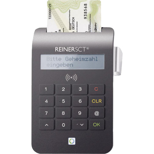 Personalausweisleser cyberJack RFID Komfort Windows®, Mac universell USB
