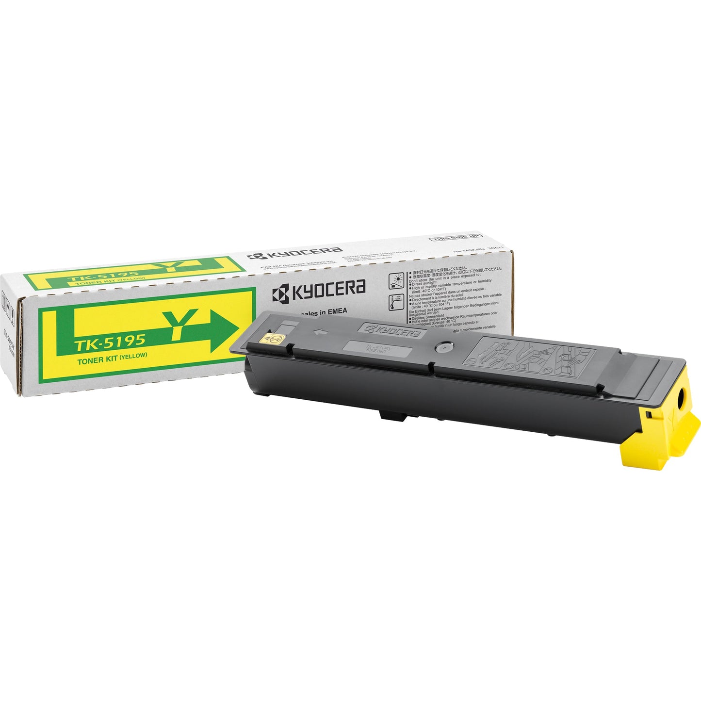 KYOCERA Toner Originalzubehör TK-5195Y ca. 7.000 Seiten gelb