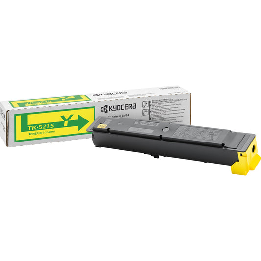 KYOCERA Toner Originalzubehör TK-5215Y ca. 15.000 Seiten gelb