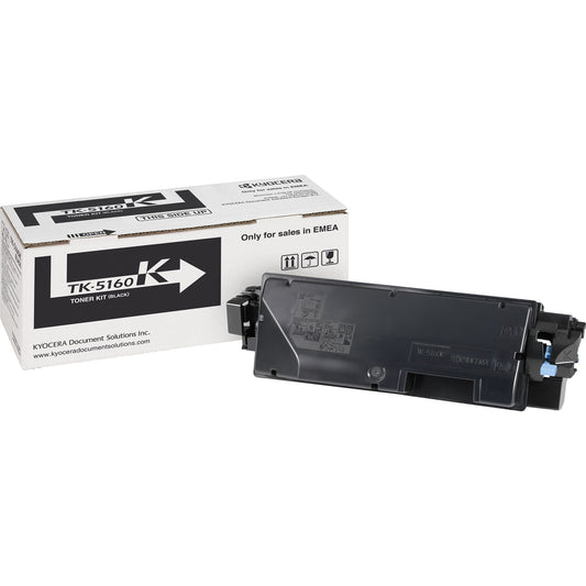 KYOCERA Toner Originalzubehör TK-5160K ca. 16.000 Seiten schwarz