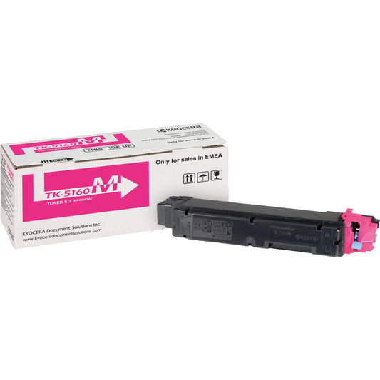 KYOCERA Toner Originalzubehör TK-5160M ca. 12.000 Seiten magenta