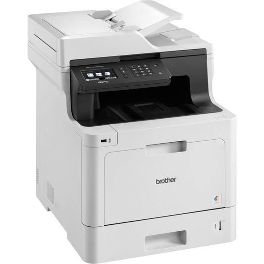 Brother Multifunktionsgerät MFC-L8690CDW 4:1 DIN A4 mit Farbdruck 43,5 x 53,9 x 52,6 cm (B x H x T)