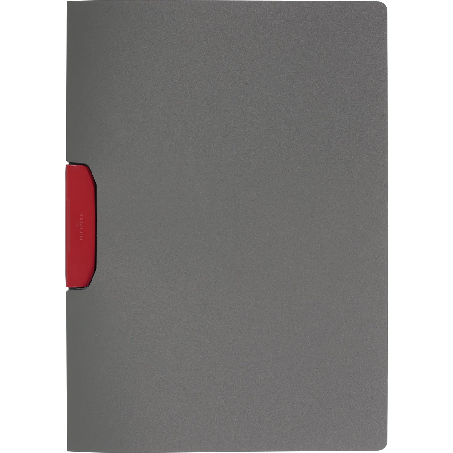 DURABLE Klemmmappe DURASWING® COLOR DIN A4 Polypropylen Farbe der Rückseite: anthrazit Farbe der Klemme: rot 5 St./Pack.