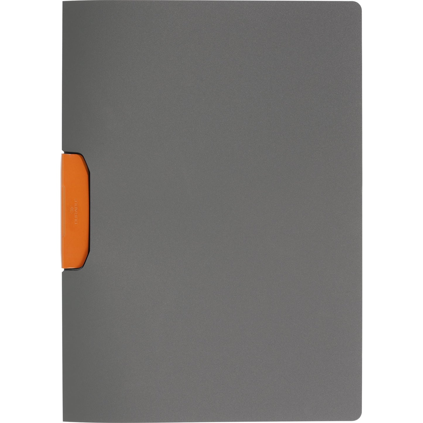 DURABLE Klemmmappe DURASWING® COLOR DIN A4 Polypropylen Farbe der Rückseite: anthrazit Farbe der Klemme: orange 5 St./Pack.