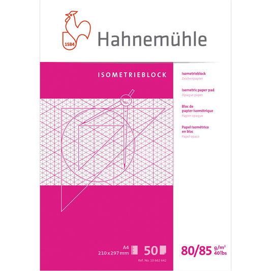 Hahnemühle Isometriepapierblock DIN A4 80/85g/m² 50 Bl.