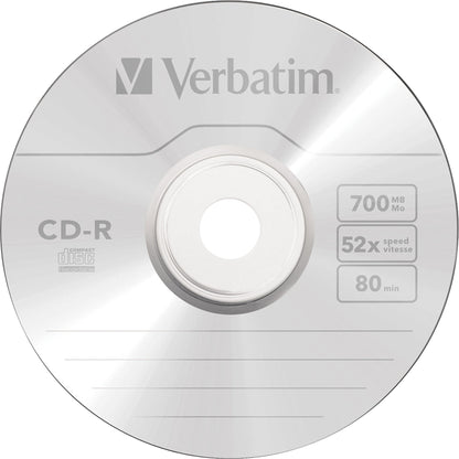 Verbatim CD-R 80min 700Mbyte 52x 10 St./Pack.
