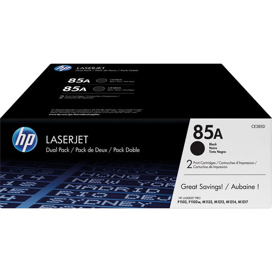 HP Toner Originalzubehör 85A ca. 2 x 1.600 Seiten schwarz 2 St./Pack.