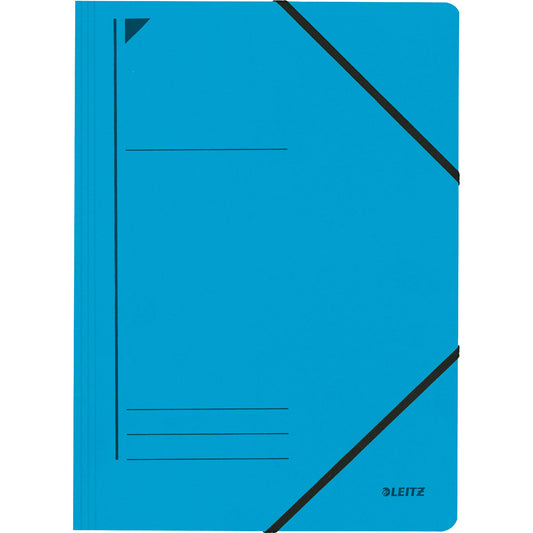Leitz Eckspanner DIN A4 Pendareckarton, recycelt blau
