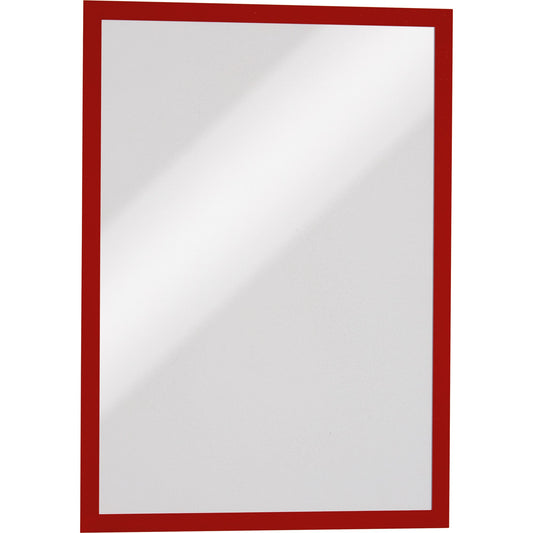 DURABLE Magnetrahmen DURAFRAME® MAGNETIC DIN A3 Polyethylen/Polypropylen rot 5 St./Pack.