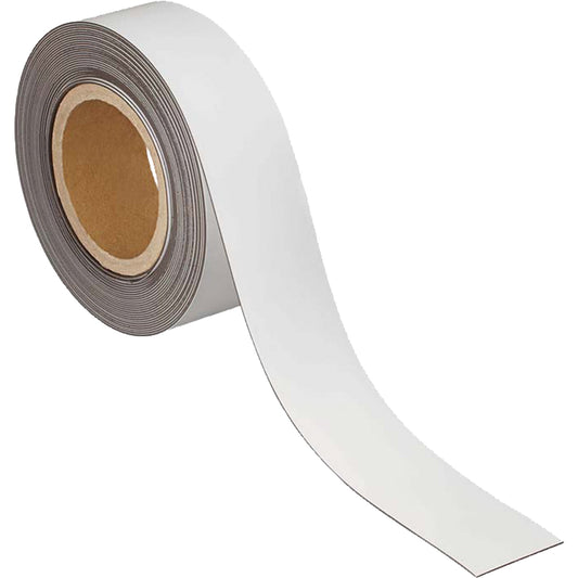 MAUL Magnetband 20 mm x 10 m (B x L) Metall, kunststoffbeschichtet weiß