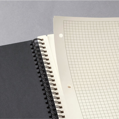 SIGEL Collegeblock Conceptum DIN A4 kariert 80g/m² Kunststoff schwarz 80 Bl.