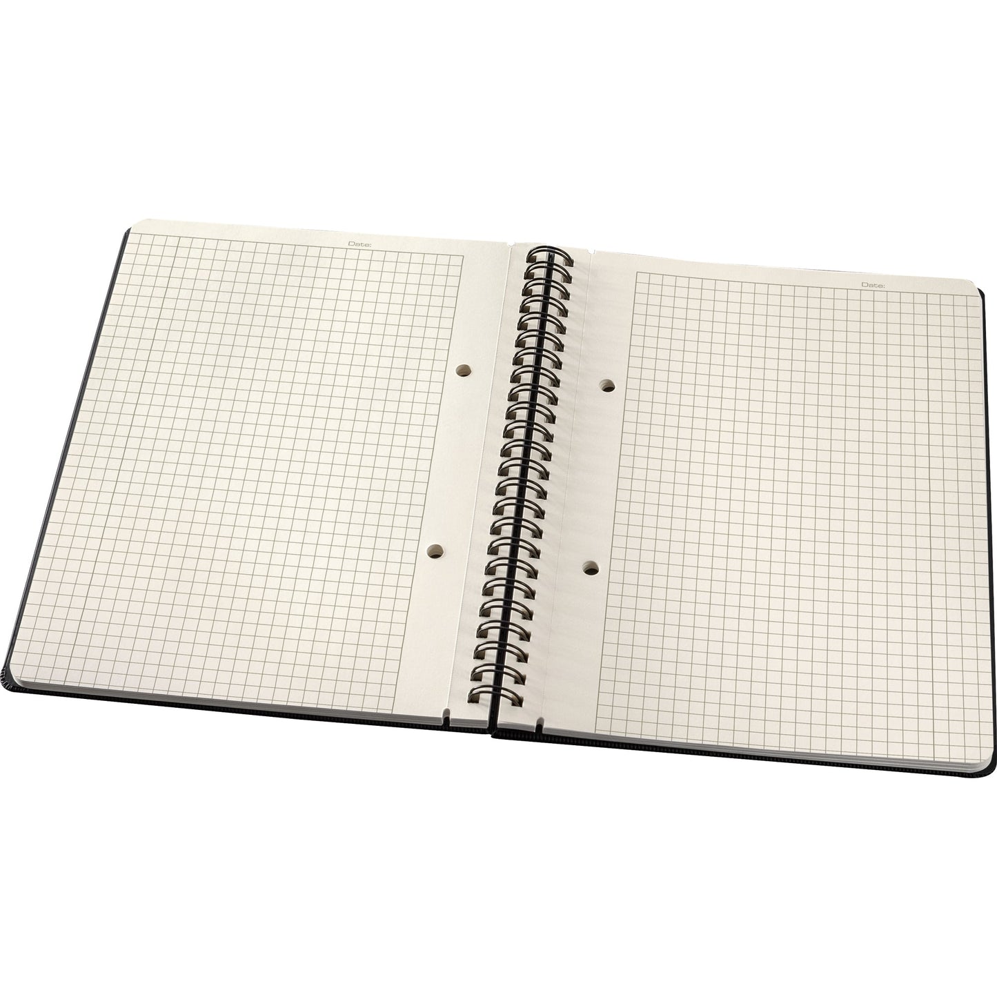 SIGEL Collegeblock Conceptum DIN A4 kariert 80g/m² Kunststoff schwarz 80 Bl.