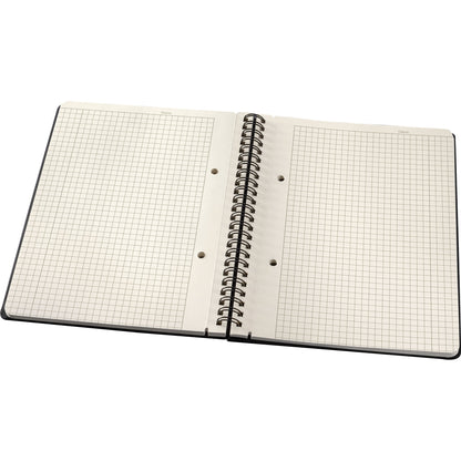 SIGEL Collegeblock Conceptum DIN A4 kariert 80g/m² Kunststoff schwarz 80 Bl.