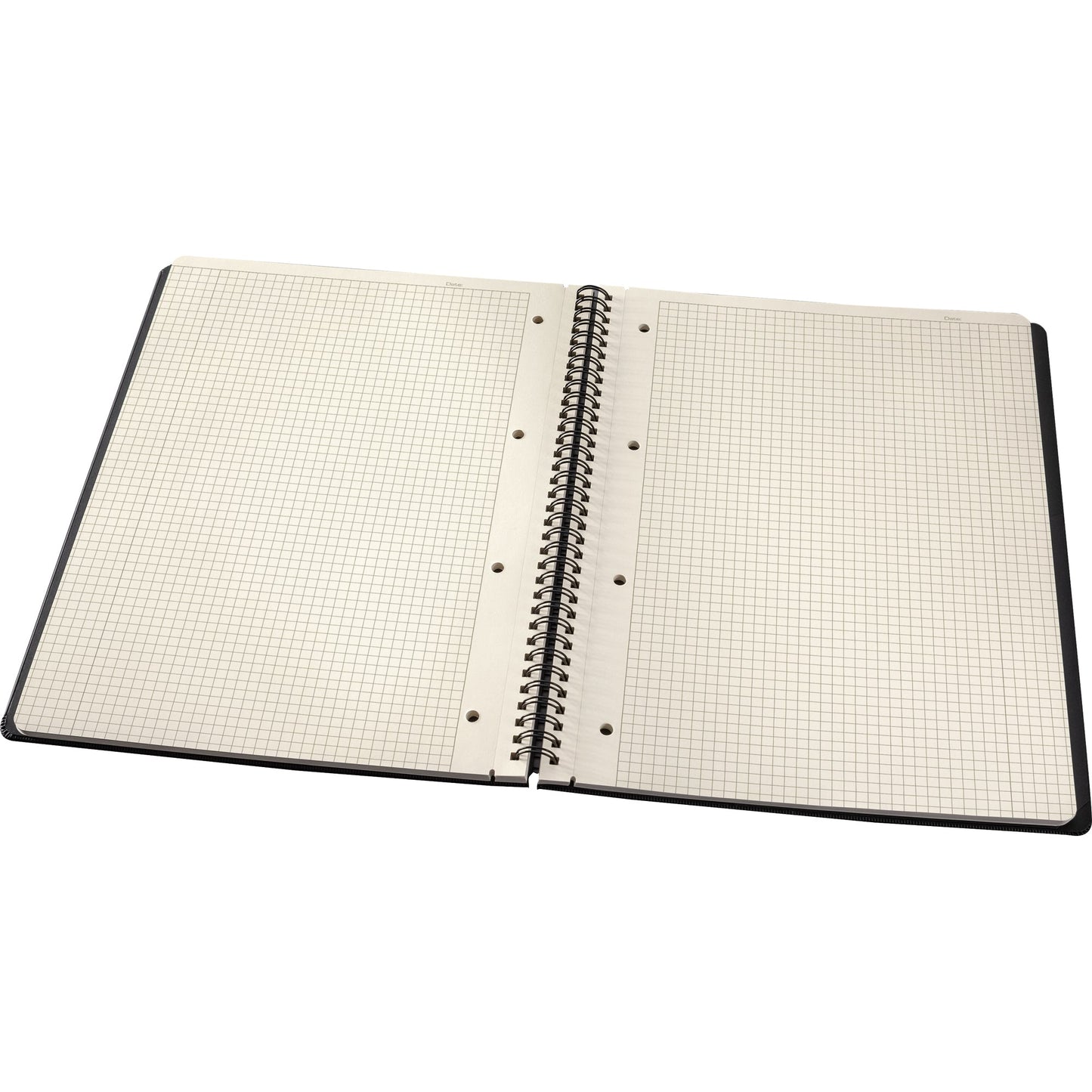 SIGEL Collegeblock Conceptum DIN A4 kariert 80g/m² Kunststoff schwarz 80 Bl.