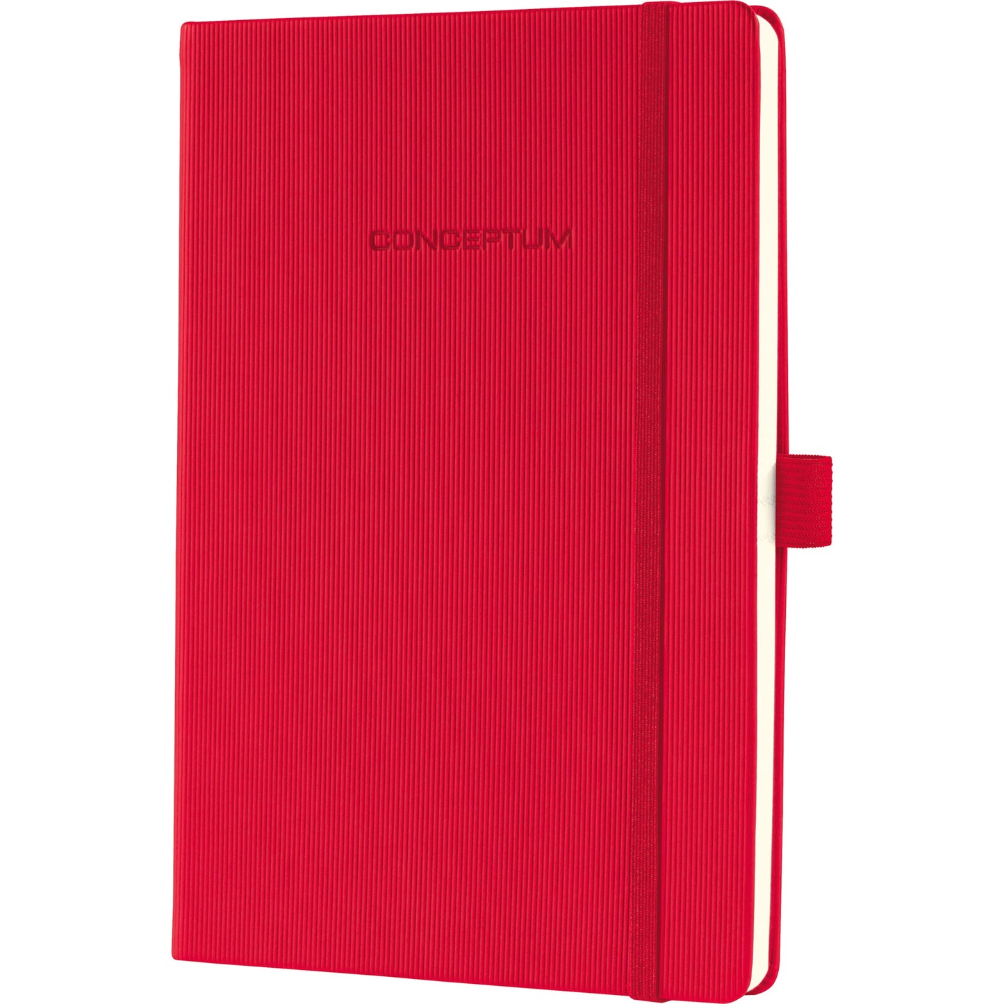 SIGEL Notizbuch Conceptum ca. DIN A5 kariert rot 97 Bl.
