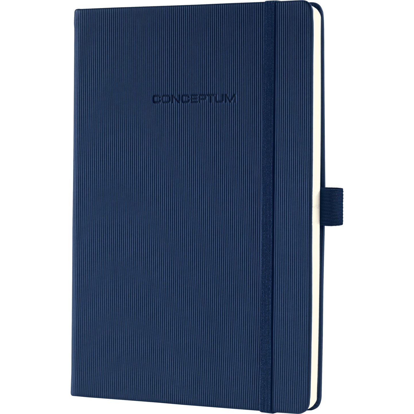 SIGEL Notizbuch Conceptum ca. DIN A5 kariert dunkelblau 97 Bl.