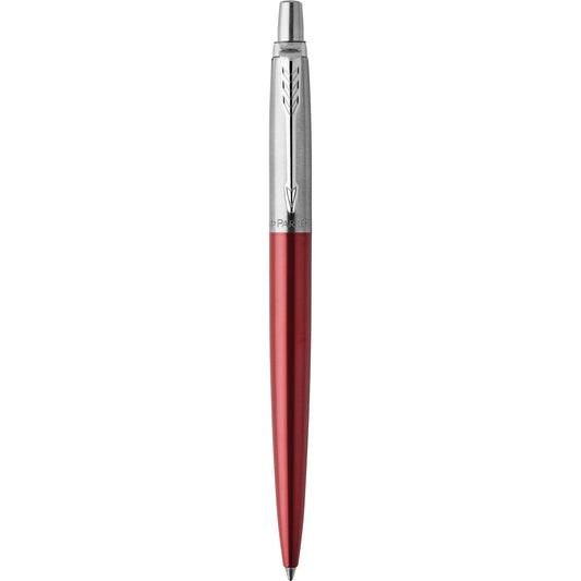 Parker Kugelschreiber Jotter C.C. 1mm M blau Mine auswechselbar dokumentenecht Schaftfarbe: rot