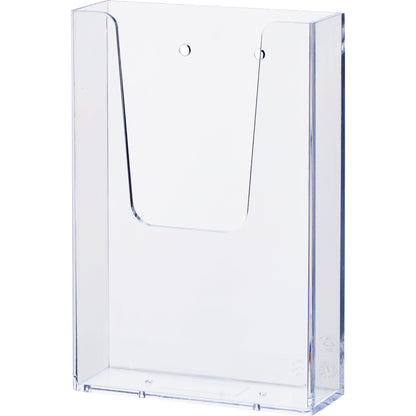 helit Prospekthalter the help wall 11,3 x 16,6 x 4,1 cm (B x H x T) 1/3 DIN A4 Polystyrol glasklar 1 Fach