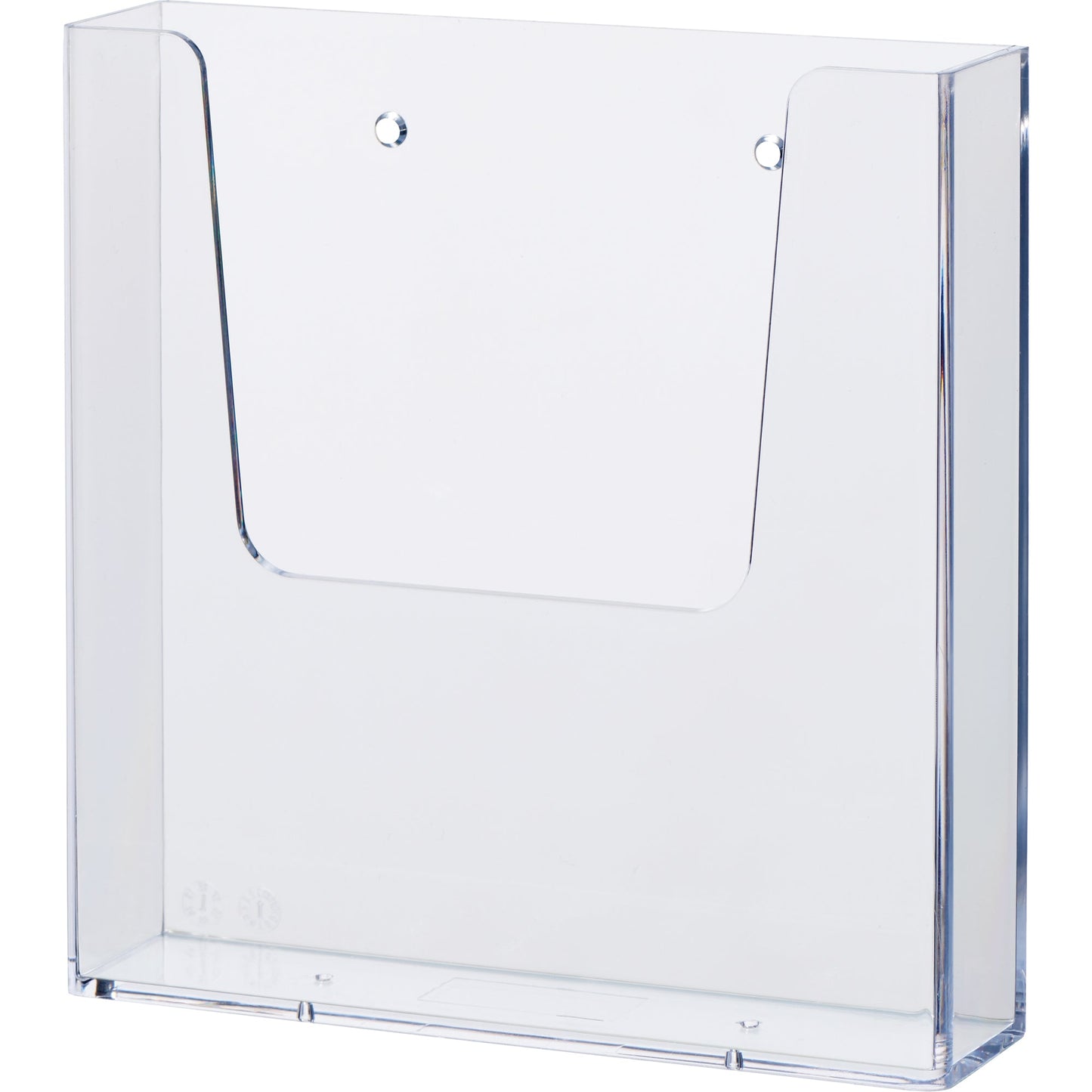 helit Prospekthalter the help wall 16,2 x 16,6 x 4,1 cm (B x H x T) DIN A5 Polystyrol glasklar 1 Fach