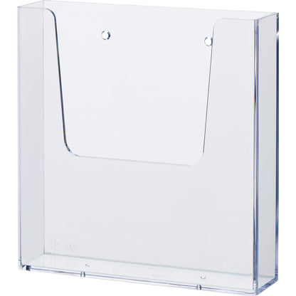 helit Prospekthalter the help wall 16,2 x 16,6 x 4,1 cm (B x H x T) DIN A5 Polystyrol glasklar 1 Fach