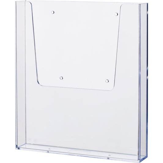 helit Prospekthalter the help wall 23,2 x 25 x 4,1 cm (B x H x T) DIN A4 Polystyrol glasklar 1 Fach