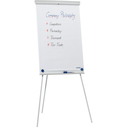 FRANKEN Flipchart X-tra!Line Standard 68 x 105 cm (B x H) 188cm Stahl weiß