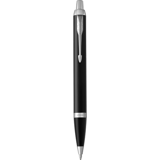 Parker Kugelschreiber IM 1mm M blau Mine auswechselbar dokumentenecht Schaftfarbe: schwarz