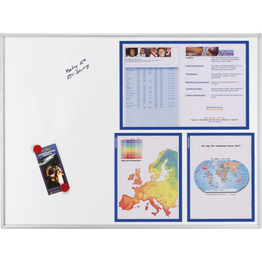 FRANKEN Whiteboard ECO Maße der Oberfläche: 200 x 100 cm (B x H) Tafel magnethaftend nicht beidseitig beschreibbar Stahl emailliert weiß