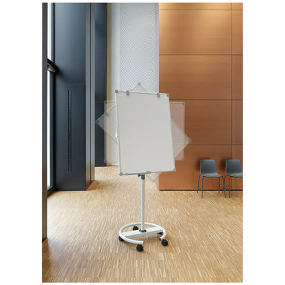 MAUL Flipchart MAULpro flip2use 73 x 101 cm (B x H) 190cm Stahl weiß