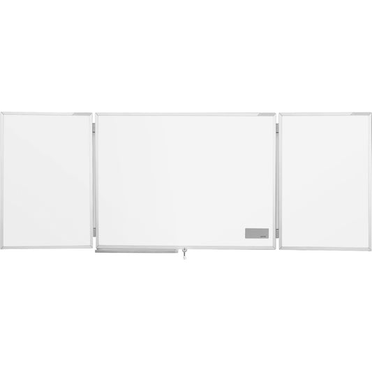 magnetoplan® Klapptafel ferroscript® 250 x 90 cm (B x H) weiß