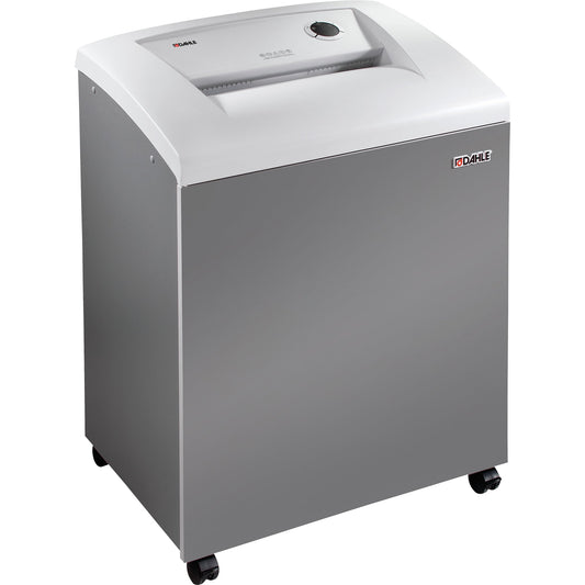 DAHLE Aktenvernichter 116air P-2 Papier, Heftklammern, Büroklammern, Kreditkarten, CDs/DVDs Streifenschnitt 45 Bl. grau