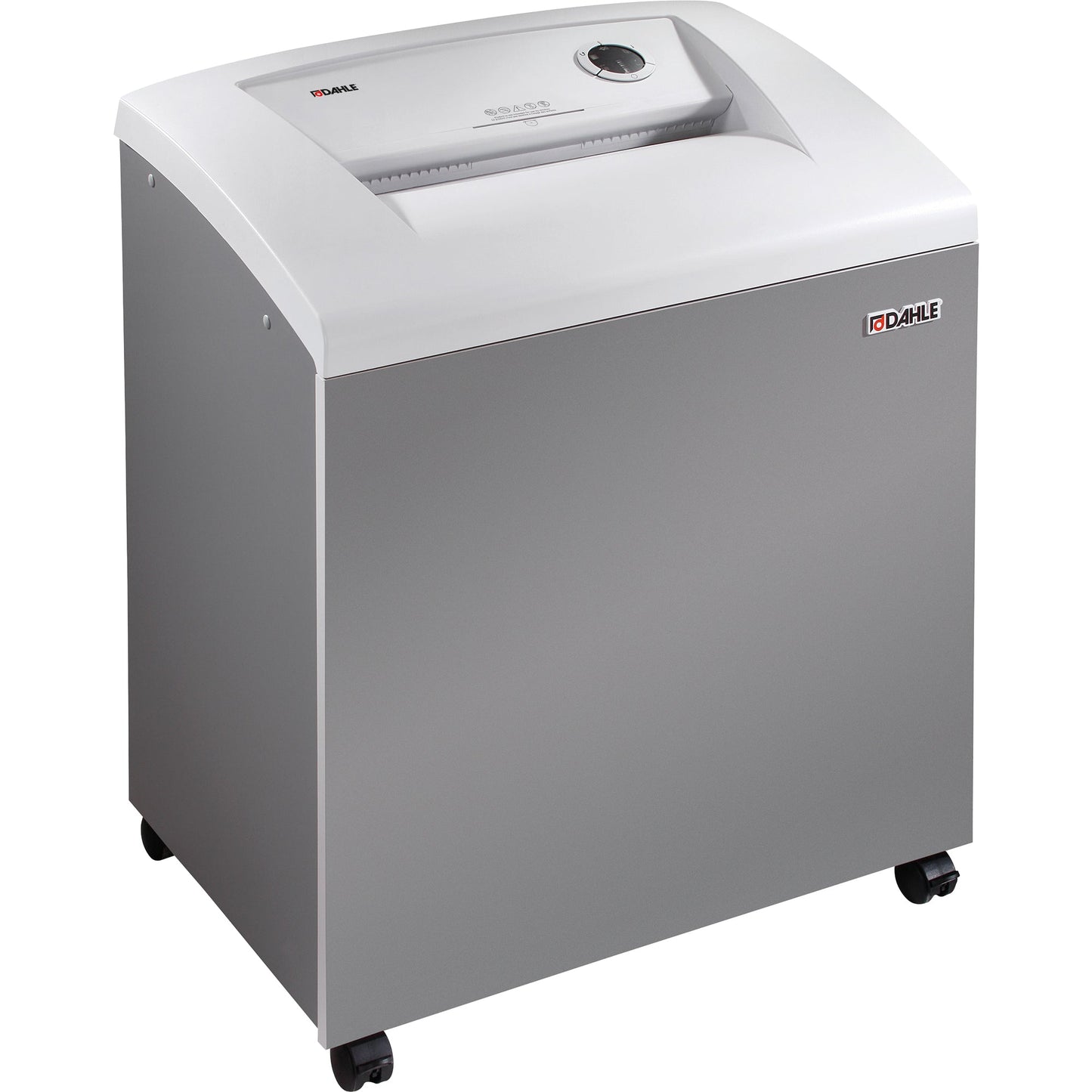 DAHLE Aktenvernichter 414air P-4 Papier, Heftklammern, Büroklammern, Kreditkarten, CDs/DVDs Partikelschnitt 27 Bl. grau