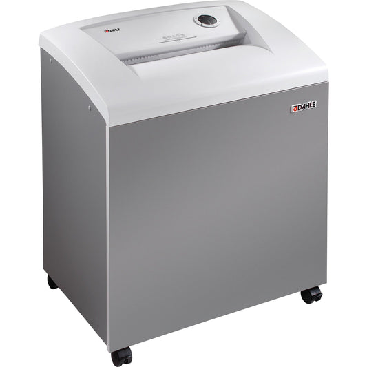 DAHLE Aktenvernichter 414air P-4 Papier, Heftklammern, Büroklammern, Kreditkarten, CDs/DVDs Partikelschnitt 27 Bl. grau