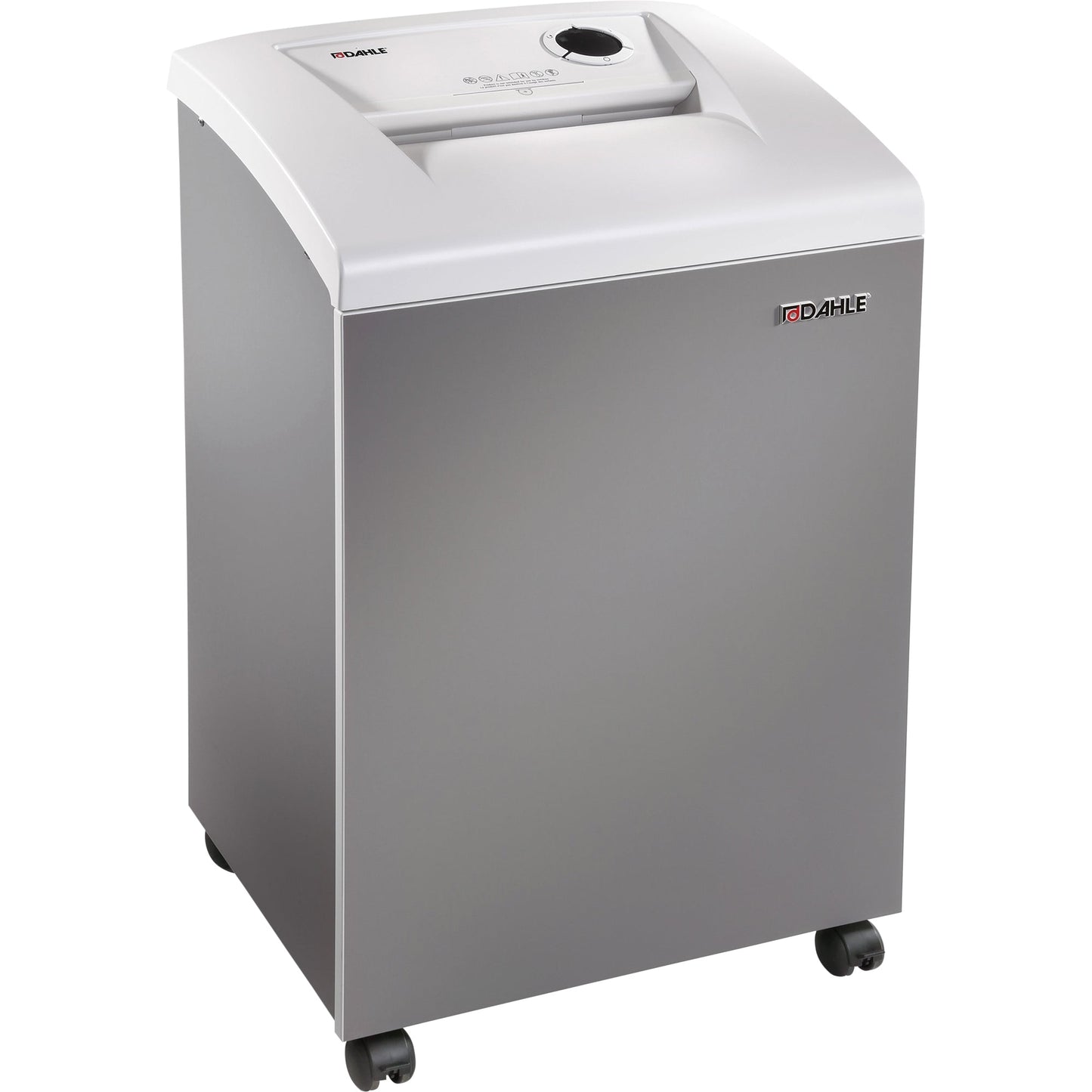DAHLE Aktenvernichter 510air L plus P-5 Papier, Heftklammern, Büroklammern, Kreditkarten, CDs/DVDs Partikelschnitt 20 Bl. grau
