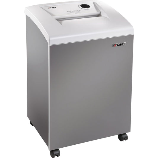 DAHLE Aktenvernichter 510air L plus P-5 Papier, Heftklammern, Büroklammern, Kreditkarten, CDs/DVDs Partikelschnitt 20 Bl. grau