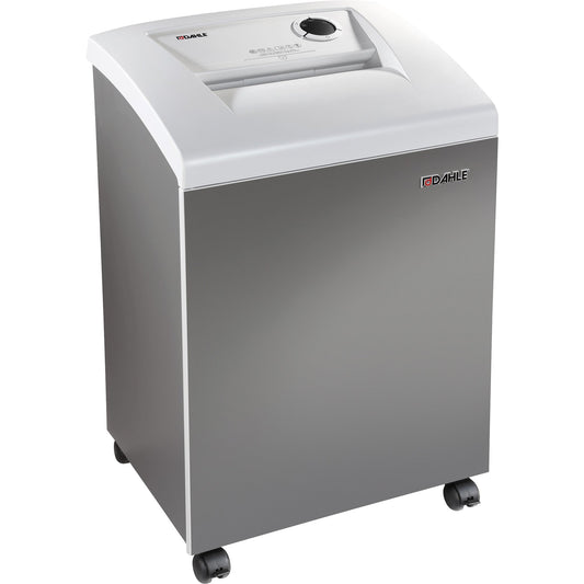 DAHLE Aktenvernichter 506air P-5 Papier, Heftklammern, Büroklammern, Kreditkarten Partikelschnitt 14 Bl. grau