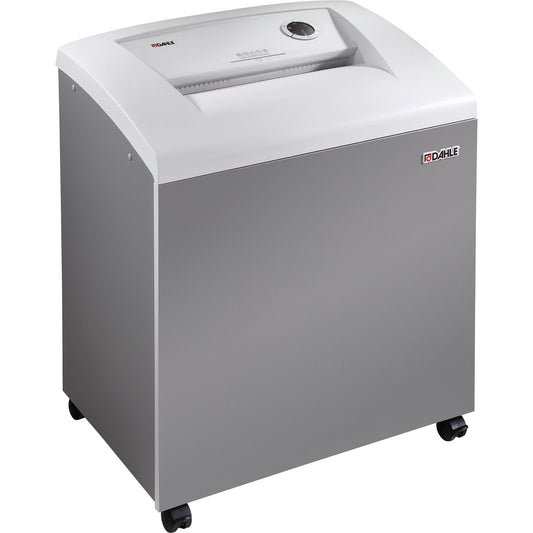 DAHLE Aktenvernichter 514 P-5 Papier, Heftklammern, Büroklammern, Kreditkarten, CDs/DVDs Partikelschnitt 20 Bl. grau