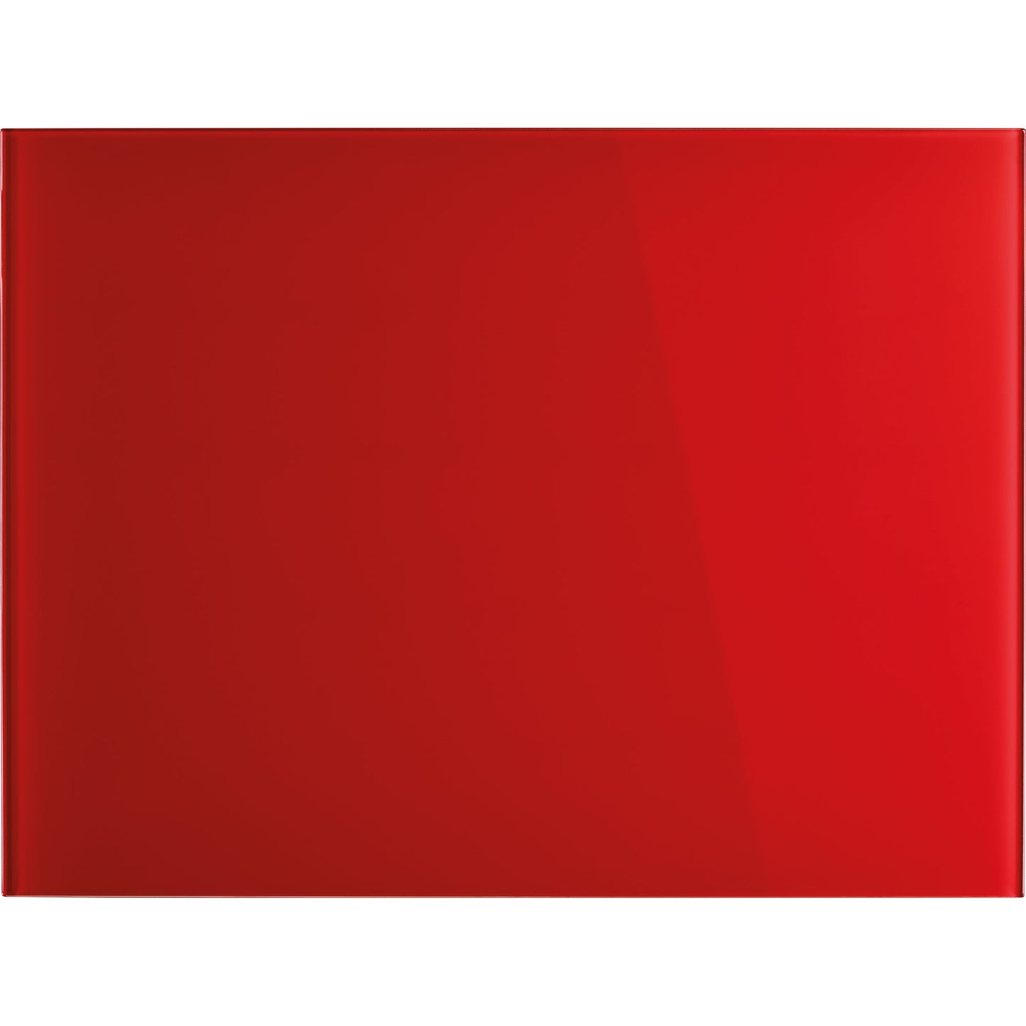 magnetoplan® Glasboard Design 80 x 60 x 0,5 cm (B x H x T) Tafel magnethaftend ESG-Sicherheitsglas intensivrot