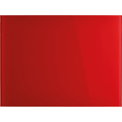 magnetoplan® Glasboard Design 80 x 60 x 0,5 cm (B x H x T) Tafel magnethaftend ESG-Sicherheitsglas intensivrot