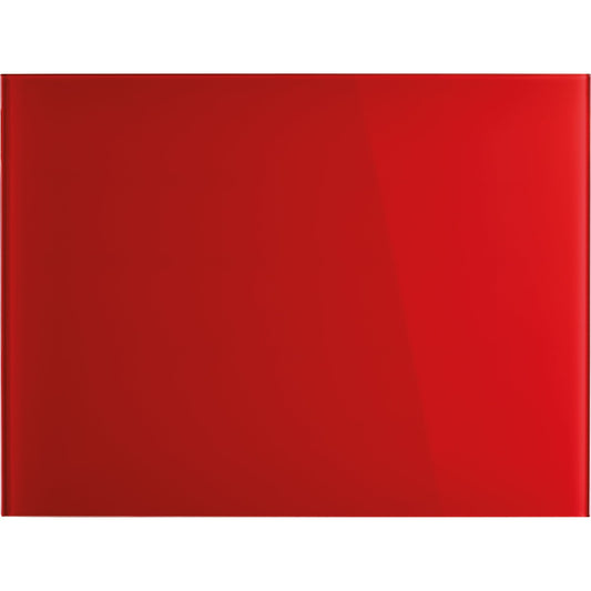 magnetoplan® Glasboard Design 80 x 60 x 0,5 cm (B x H x T) Tafel magnethaftend ESG-Sicherheitsglas intensivrot